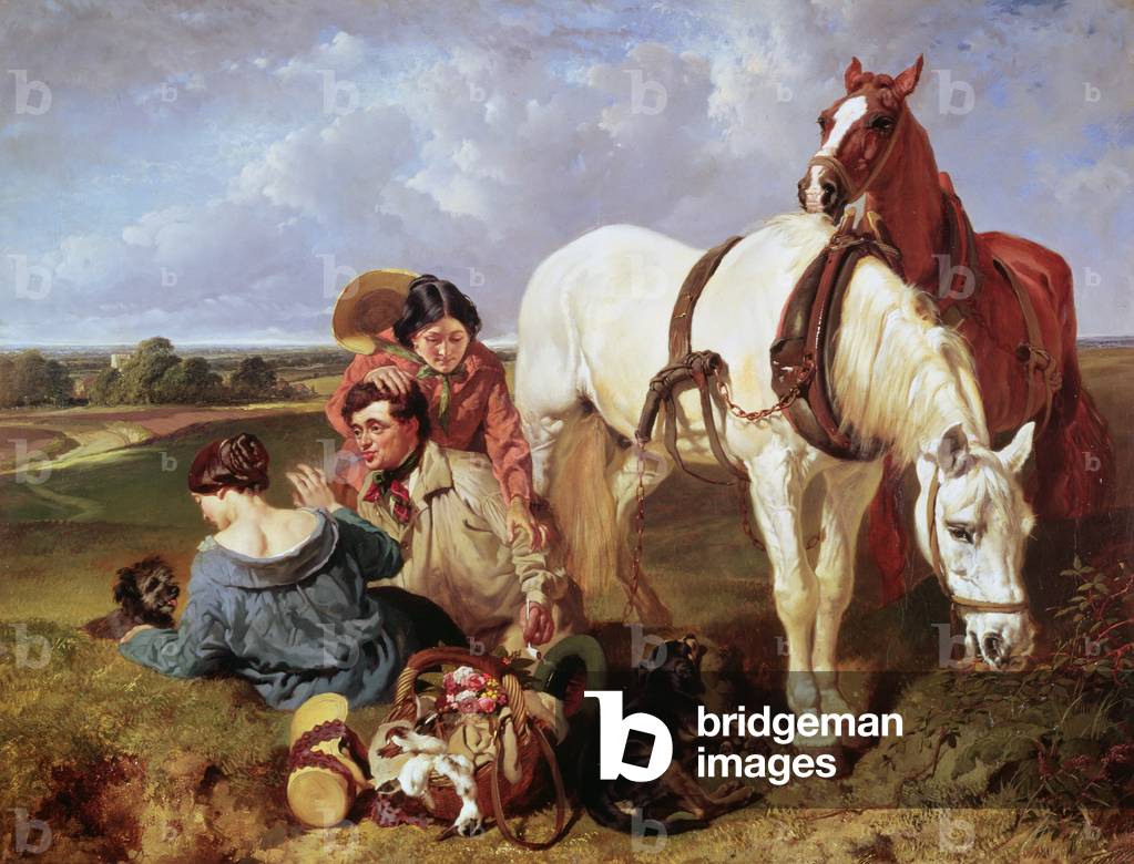 Barney, lascia stare le ragazze, 1850 (olio su tela)