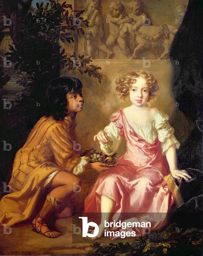 Lady Charlotte Fitzroy (1664-1719) poi contessa di Lichfield (olio su tela)