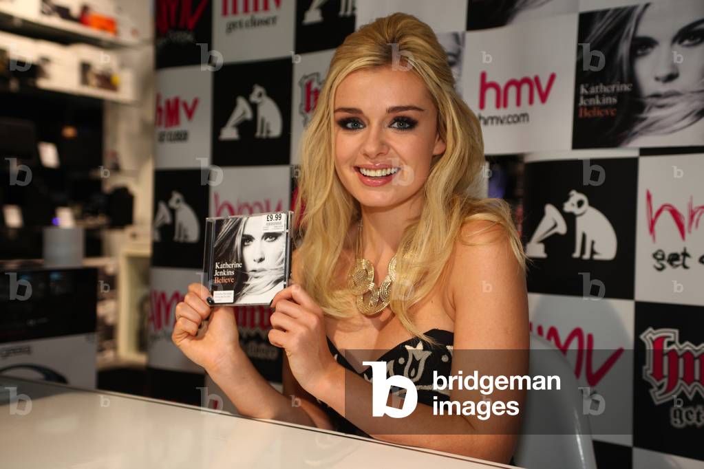 Katherine Jenkins in the Bullring in Birmingham