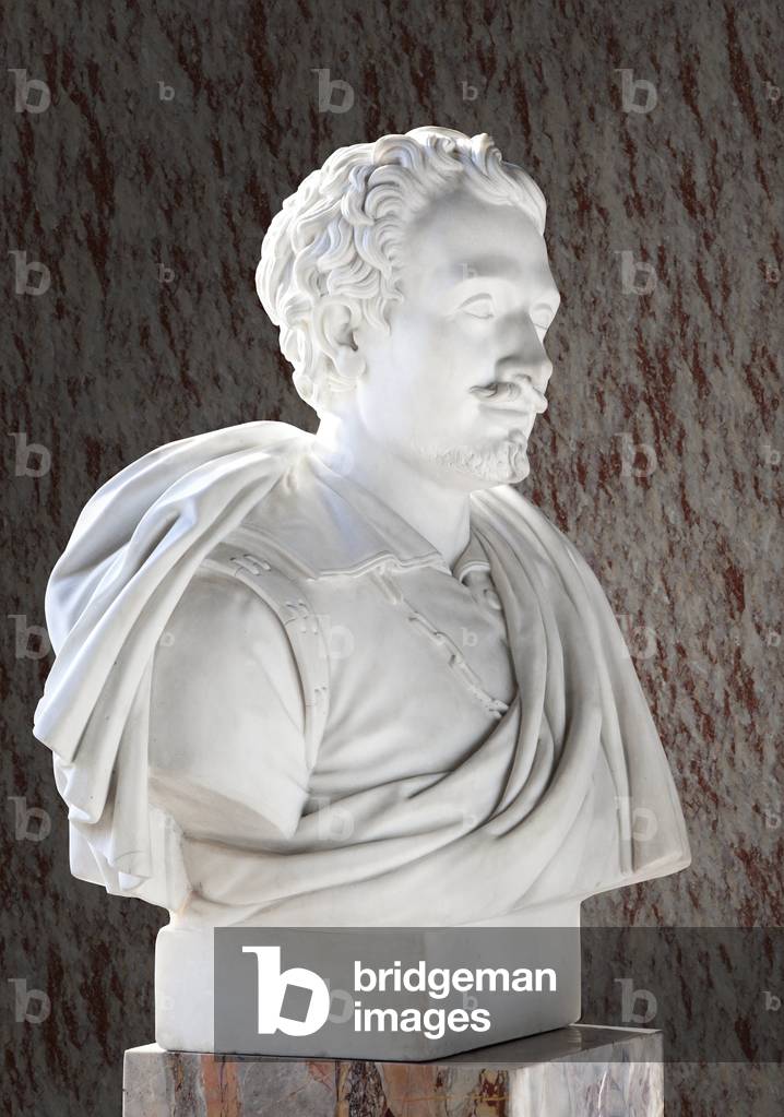 "Busto di Guido Reni (1575-1642) (marmo)"