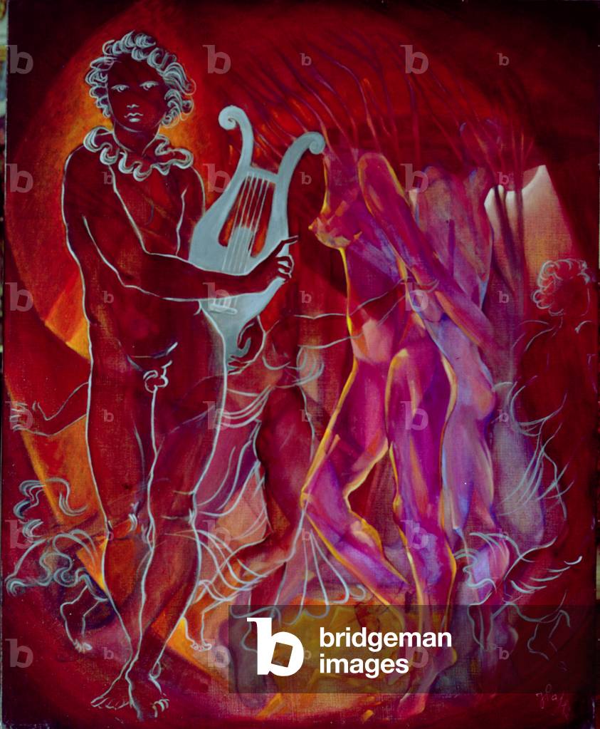 In Search of Eurydice (oil on canvas)