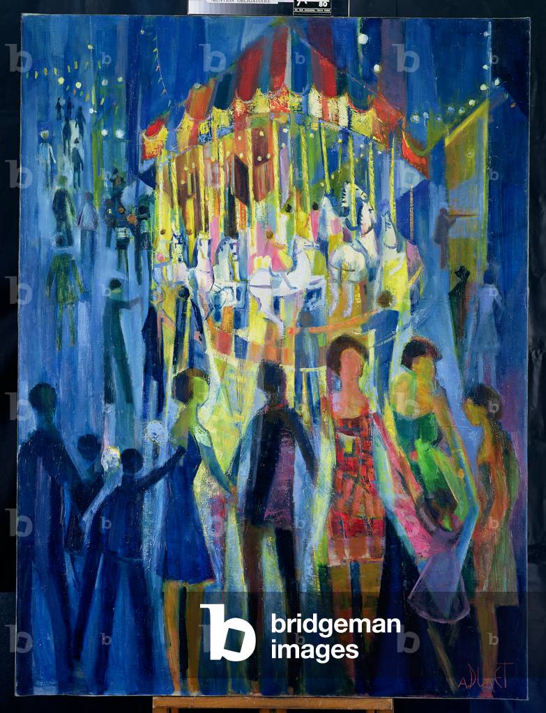 Foire du Trone (oil on canvas)