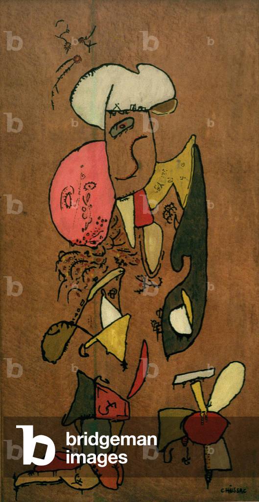 Composition, 1947-48 (oil on panel)