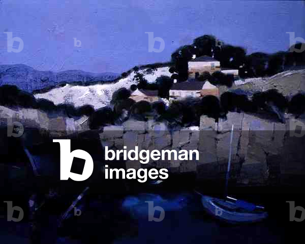 La Calanque (oil on panel)