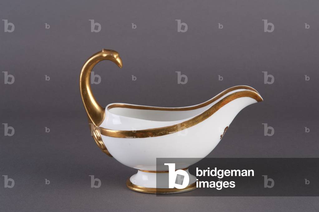 Sauce-boat, 1824 (porcelain)
