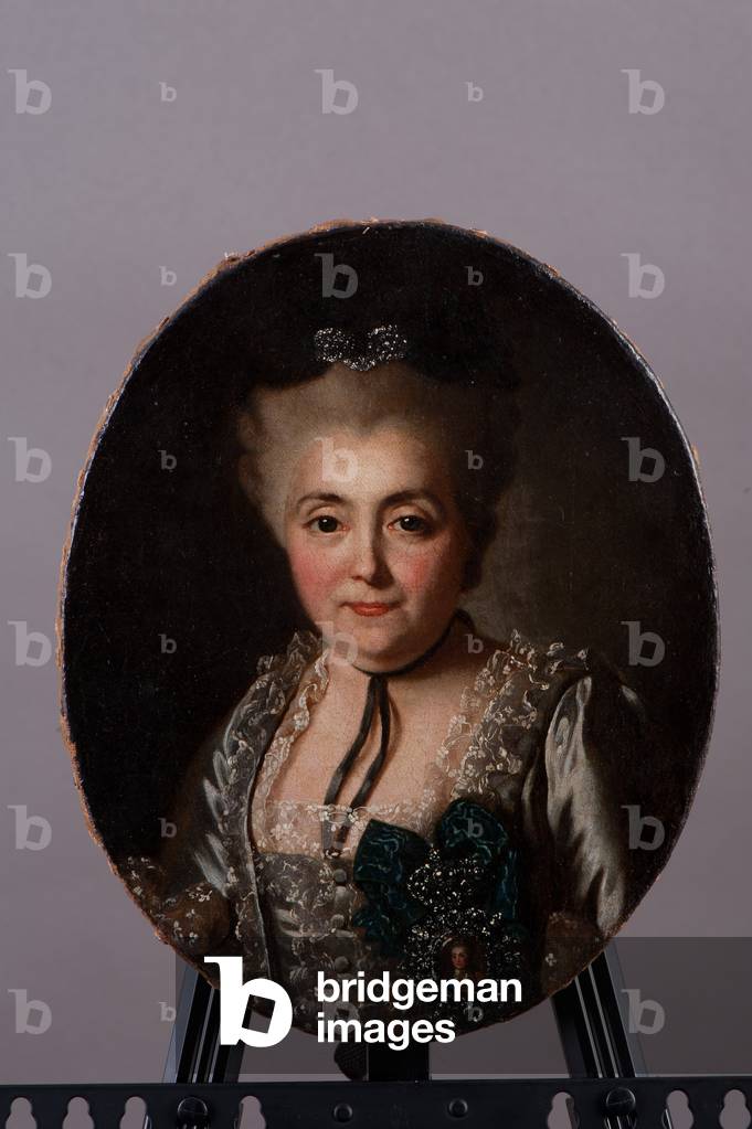 Portrait of a female Golitsyna Daria Alexeevna (oil on canvas)