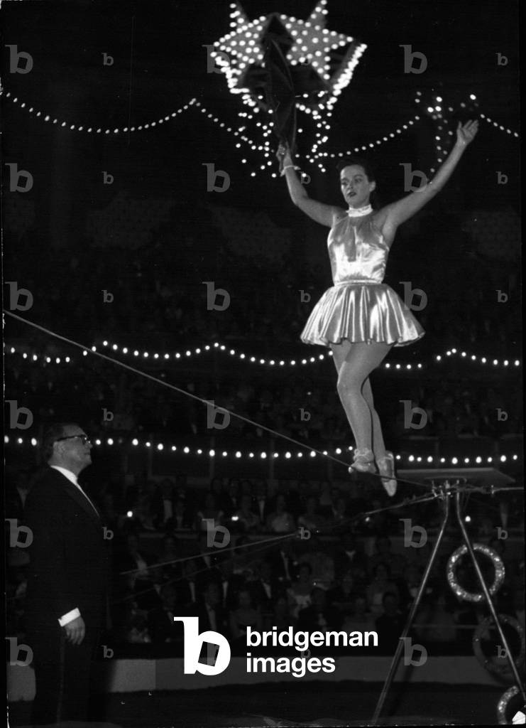 Feb. 28, 1954 - Raymond Souplex and Daughter Pierrette