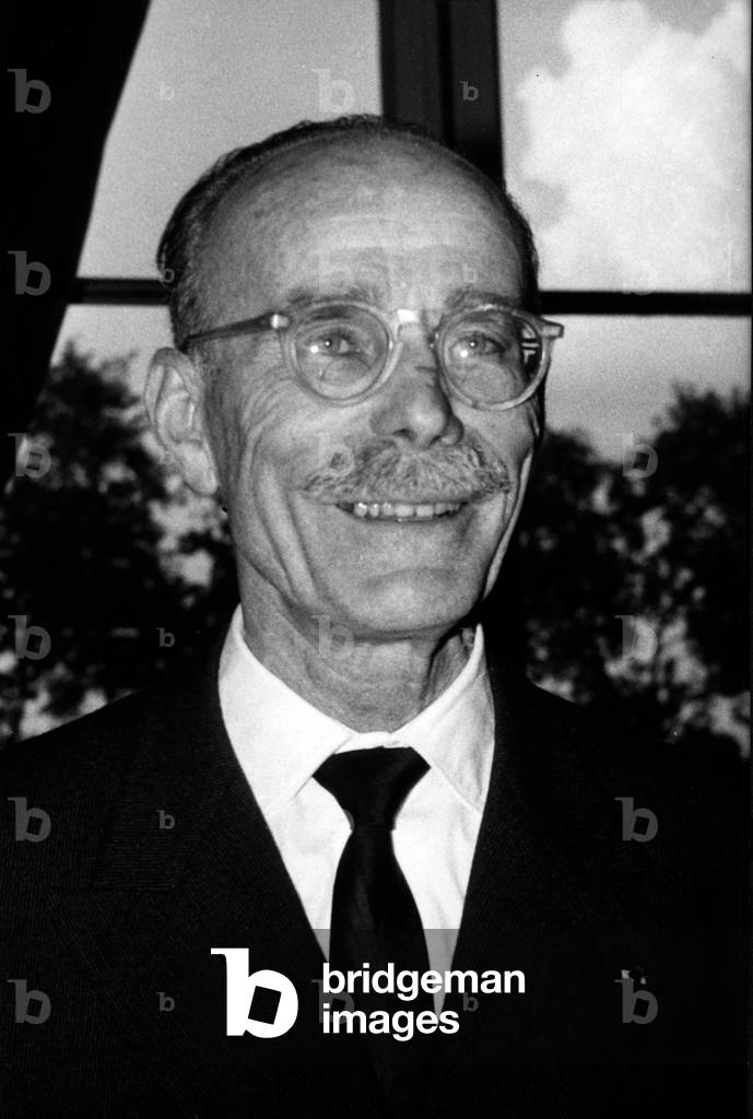 June 15, 1962 Paris, France Portrait of Professor Pierre Auger