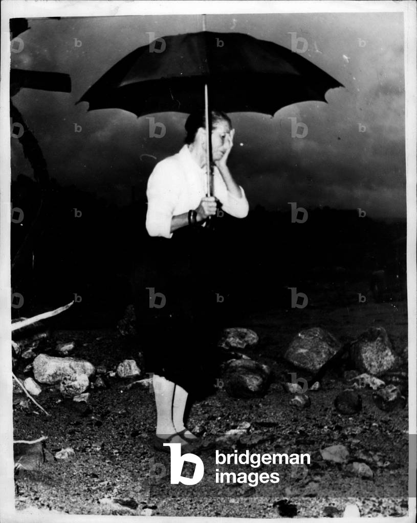 Oct. 27, 1953 - Victim of the floods. Severe floods in Southern Italy; Many people lost their lives and hundreds of families lost their homes when heavy floods recently swept the Reggio Calabria Region, in Southern Italy. Troops were called in to give aid to the victims