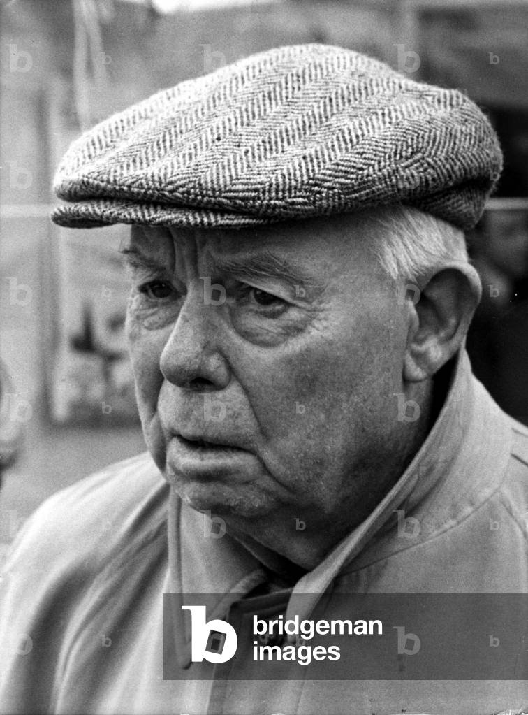 Jul 09, 1969 portrait of Jean Renoir (1894-1979)