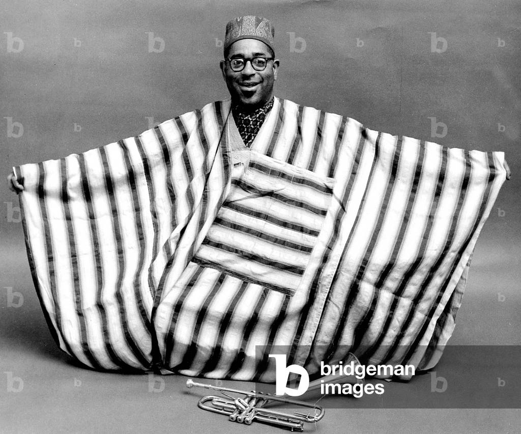 Portrait of Musician Dizzy Gillespie 1957 Photo Stewart