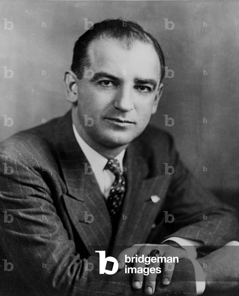 Image of Portrait of Senator Joseph McCarthy (1908-1957) on 15/5/1953