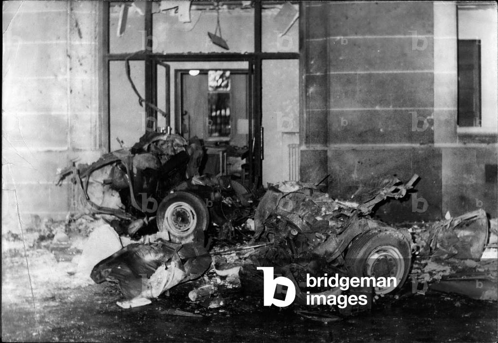 Terrorism: bombing at Quai d'Orsay, France 23/01/1962