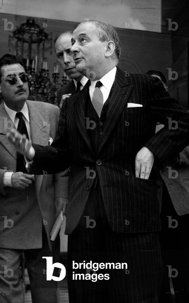 Mar 20, 1963 Paris portrait of the politician GEORGES BIDAULT