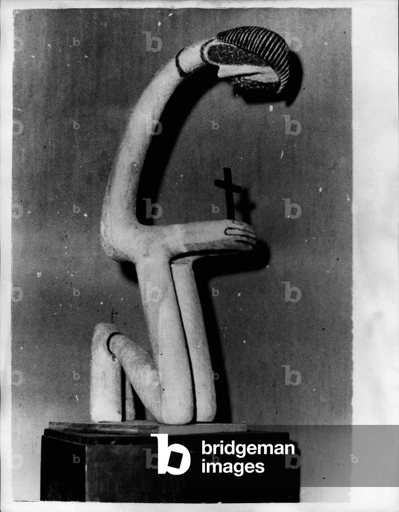 Calvary, 1953 (painted wood)