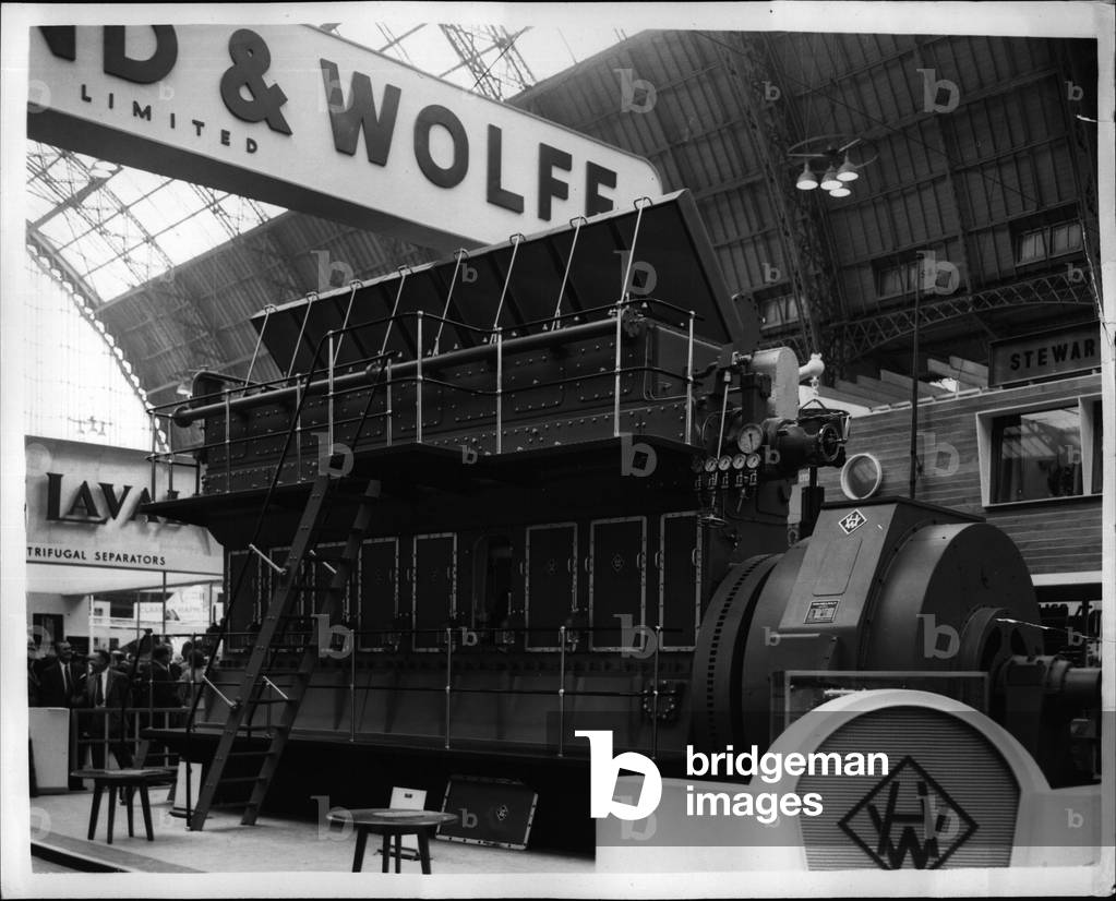 Sep. 09, 1953 - Engineering, Marine and Welding exhibition at Olympia: The Engineering, Marine and Welding Exhibition, opened today at Olympia