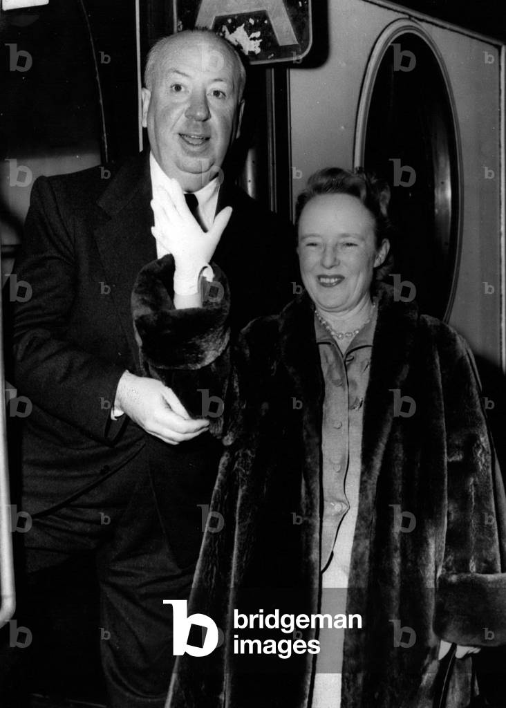 Jan. 01, 1955 - Alfred Hitchcock leaves for U.S.A