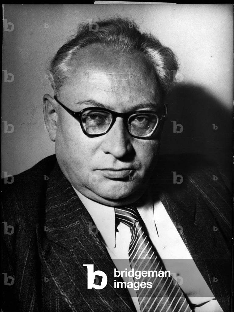 Sep. 05, 1953 - Erich Ollenhauer German politician