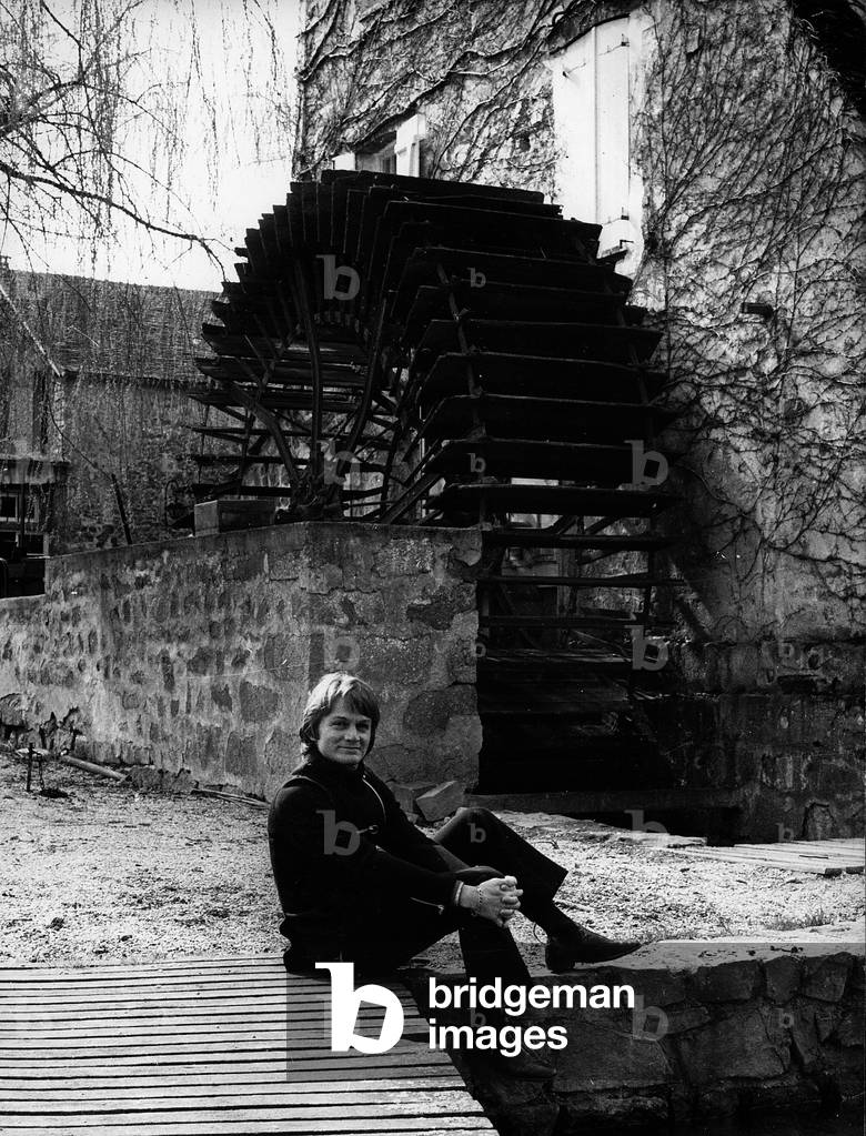 25/006/1973 Dannemois, Francia ritratto del cantante Claude Francois