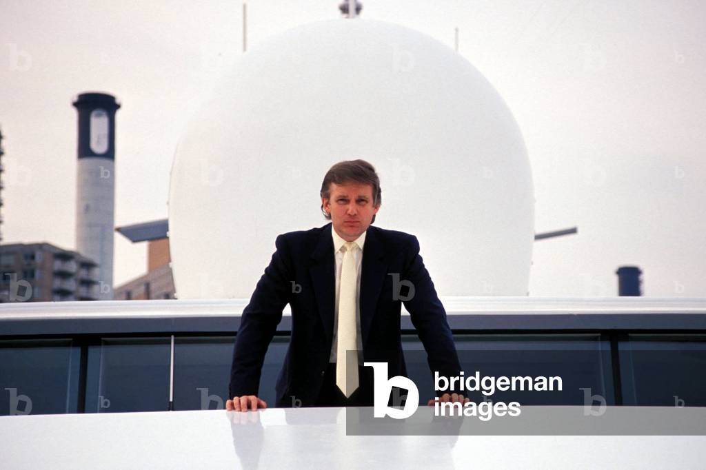 Portrait of businessman Donald Trump in 1989