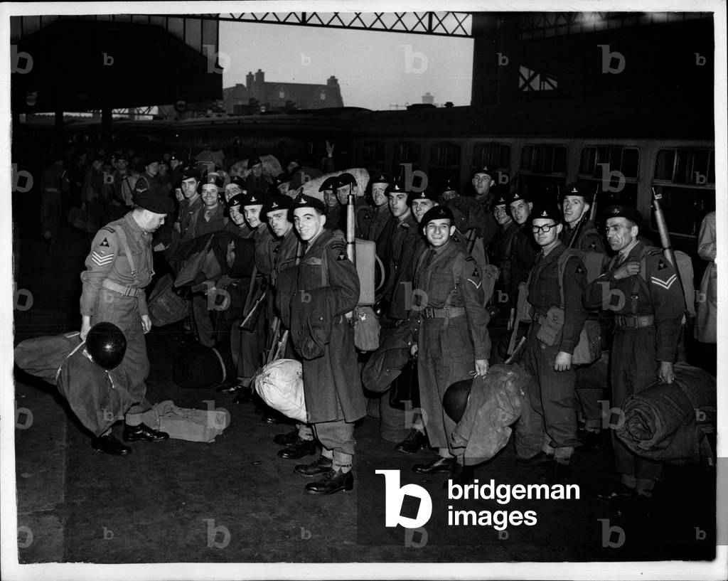 Oct. 23, 1953 - More Troops Come into London.. Stand- By to Take Over Petrol Deliveries.. Troops Continued to arrive in London This afternoon-standing by ready to take over if called upon - for the delivery of petrol to the essential services - owing to the strike of Petrol Tanker Drivers.