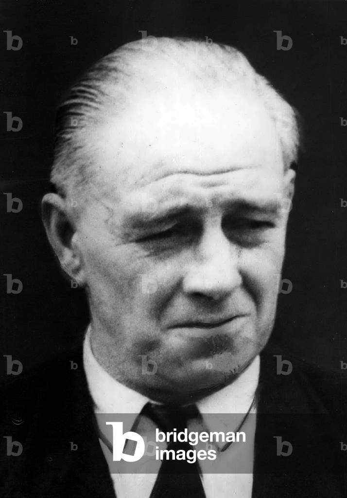 Aug. 11, 1954 - 11.8.54 Inquest on Michael Rennie's mother-in-law. Doctor tells of the scar on man's hand - A man sat in a London coronary's court today and heard a police surgeon say that a scar on his hand was consistent with the measurements of a suspender clip attached to the stocking which killed Mrs. Violet McGrath. The man, Mr. Walter Hensby, sat in Westminster coronary's court at the inquest of Mrs. McGrath, 64-year old mother-in-law of film star Michael Rennie. She was found strangled at Mr. Rennie's flat in Onslaw Square, South Kensington, on May 10