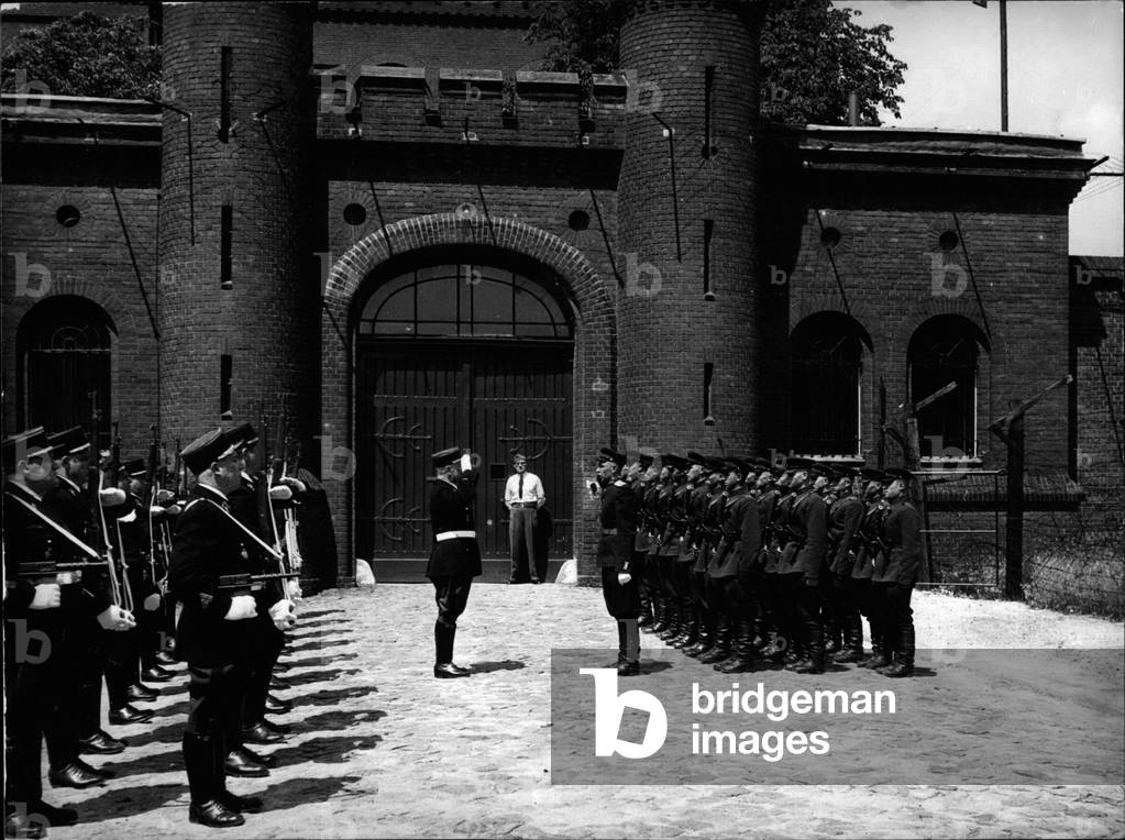 Jul 02, 1953 - Changing the Guard in Spandau the Prison of the War Criminals.